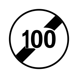 نهاية تحديد السرعة في100 on vector.ma