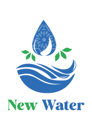 شعار New Water on vector.ma