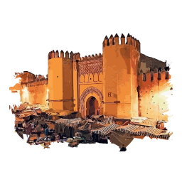 La médina de Fes   Riad Al Bartal Fés  FES  MAROC on vector.ma