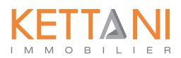 kettani immobilier logo on vector.ma