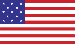 united states flag on vector.ma