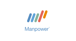 manpower professional logo on vector.ma