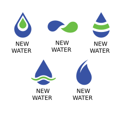 NEW WATER LOGO V2 on vector.ma