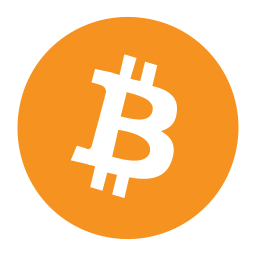 Bitcoin logo on vector.ma