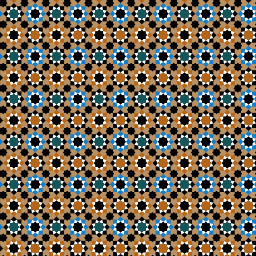 Traditional Moroccan Zellige Geometric Pattern Vector on vector.ma