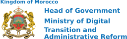 Ministry of Digital Transition and Administrative Reform on vector.ma