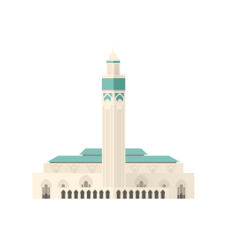 Mosquée Hassan II مسجد الحسن الثاني on vector.ma