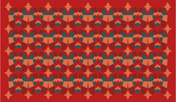 Pattern Motif Design Tenue Maroc Puma CAN 2024 CAF on vector.ma