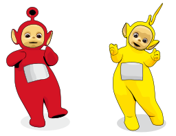 teletubbies on vector.ma