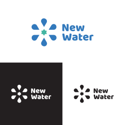 Logo New water on vector.ma