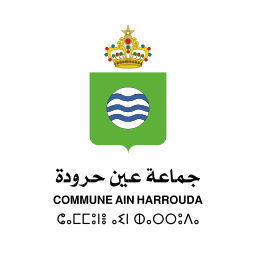 logo commune ain harouda on vector.ma