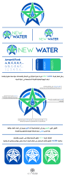 New water LOGO on vector.ma