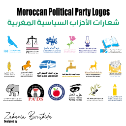 Moroccan Political Party Logos