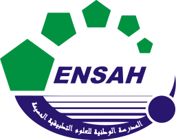 LOGO Ecole Nationale des Sciences Appliquées d'Al-Hoceima (ENSAH) on vector.ma